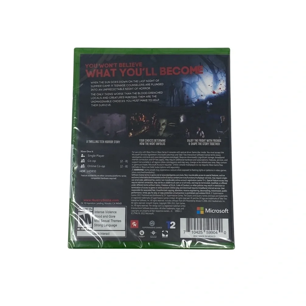 The Quarry - Microsoft Xbox One New Factory sealed‎
